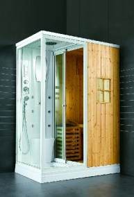 Salle de bain sauna